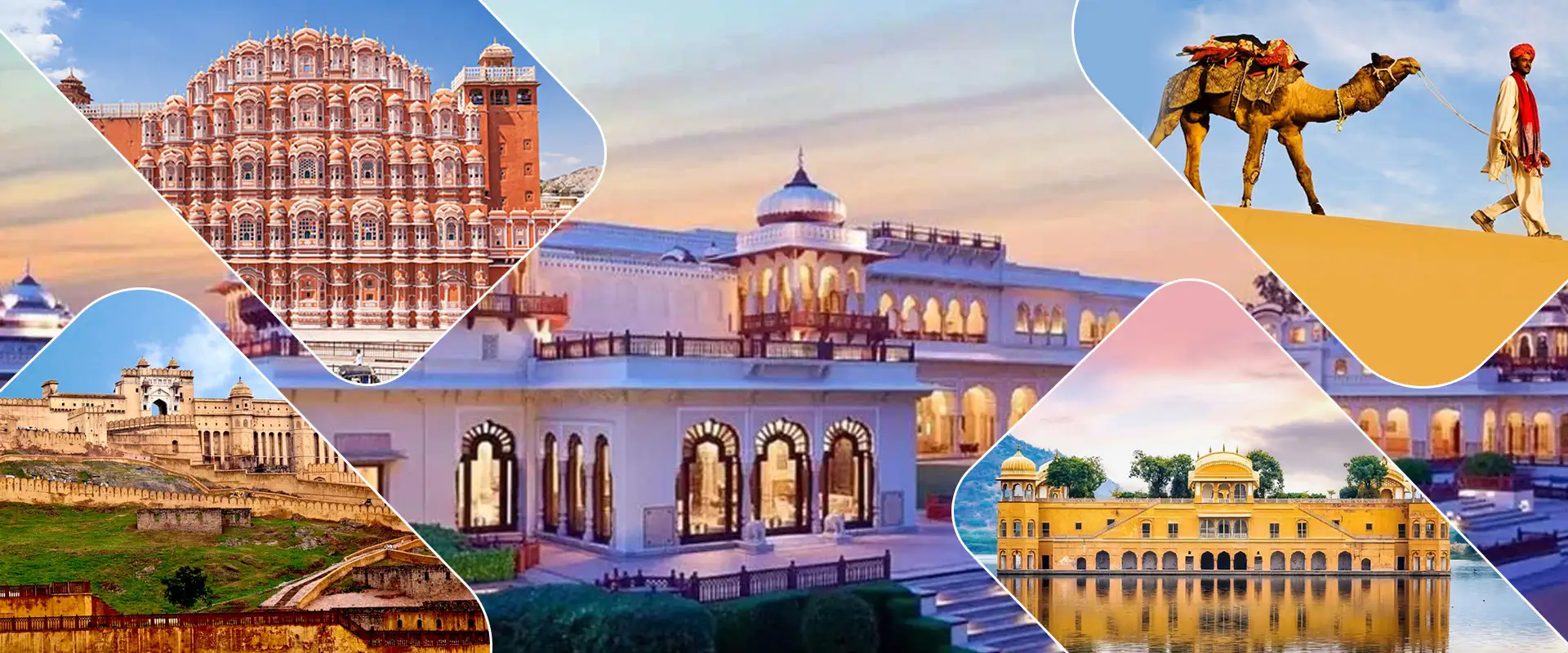 Palaces, forts and desert scenery in Rajasthan